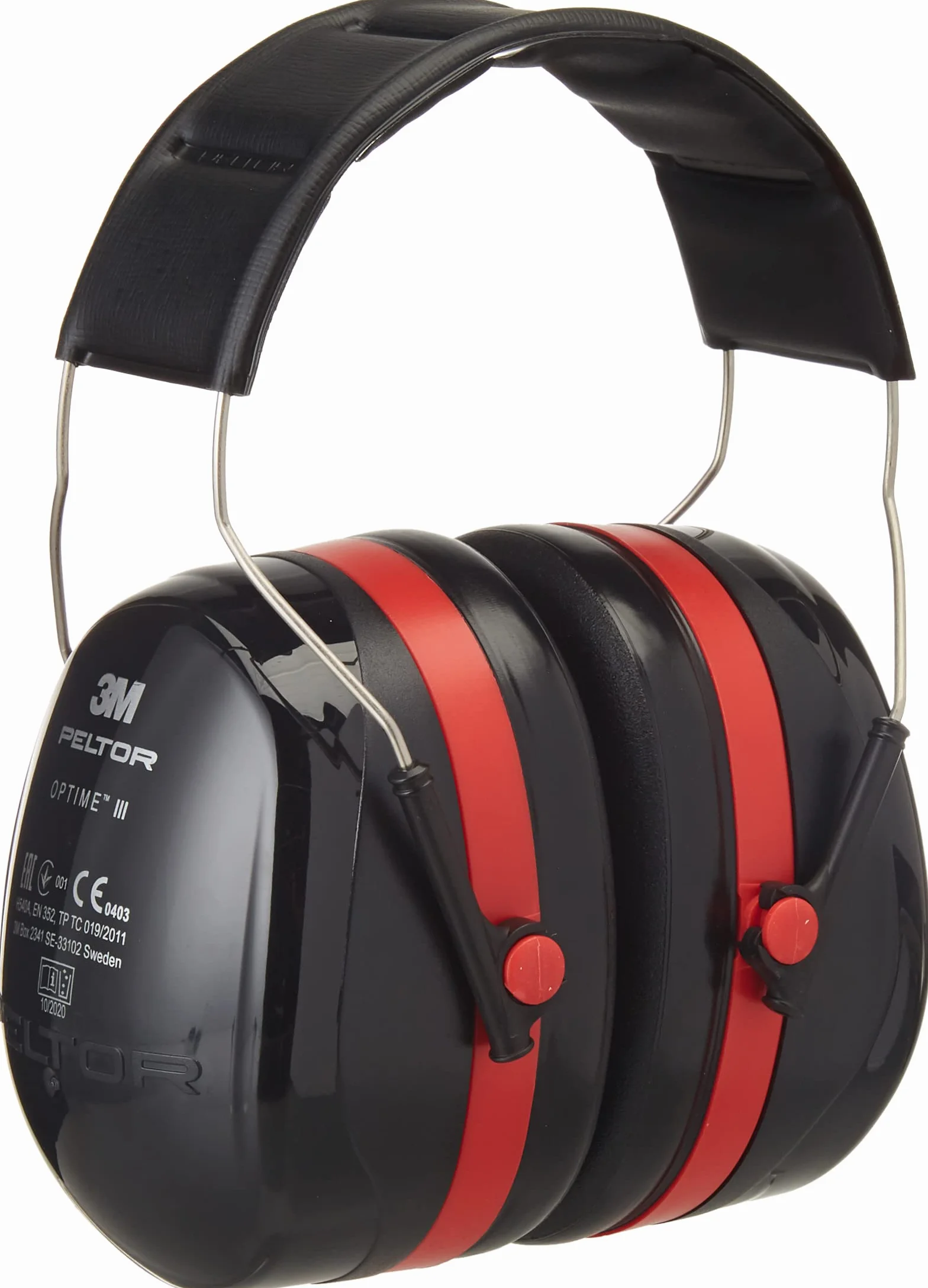 3M Peltor Optime III H540A-411-SV , cuffie anitrumore per lavoro, Protezioni acustiche, per l'industria, SNR = 35 dB, attenua il rumori forti, insonorizzanti