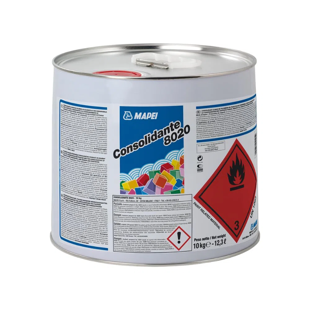 Consolidante per restauro 10Kg Consolidante 8020 Mapei