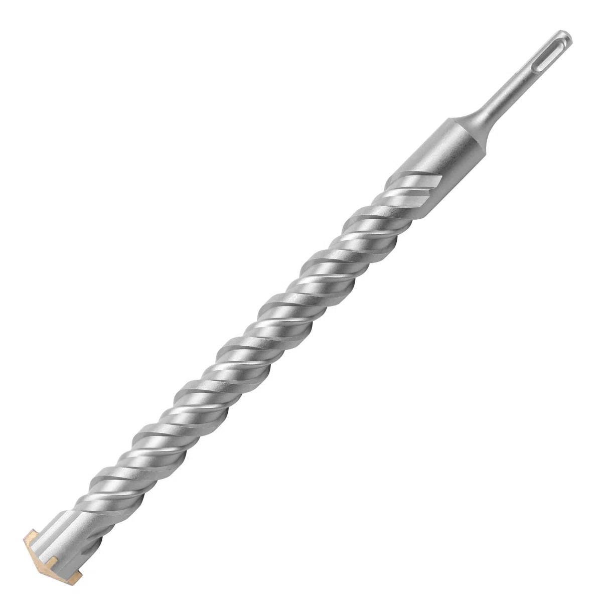SDS Plus - Punta per trapano a percussione professionale, 32 mm x 350 mm, 4 tagli in metallo duro, per pietra, pietra naturale, cemento, muro di mattoni