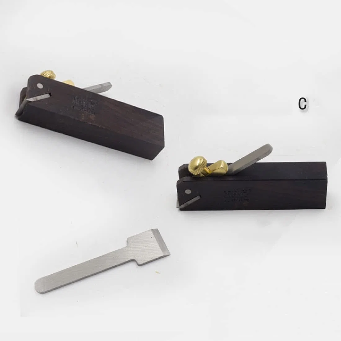 MASUNN DIY Mini Mano Piani Carpenteria Falegname Ebano Falegnameria Strumenti di Legno-C