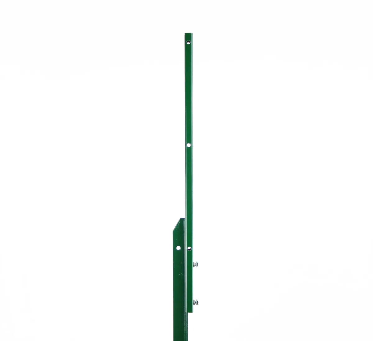 Prolunga diritta plastificata verde per palo a T 30x30 mm, rialzo recinzione – FENCESHOP