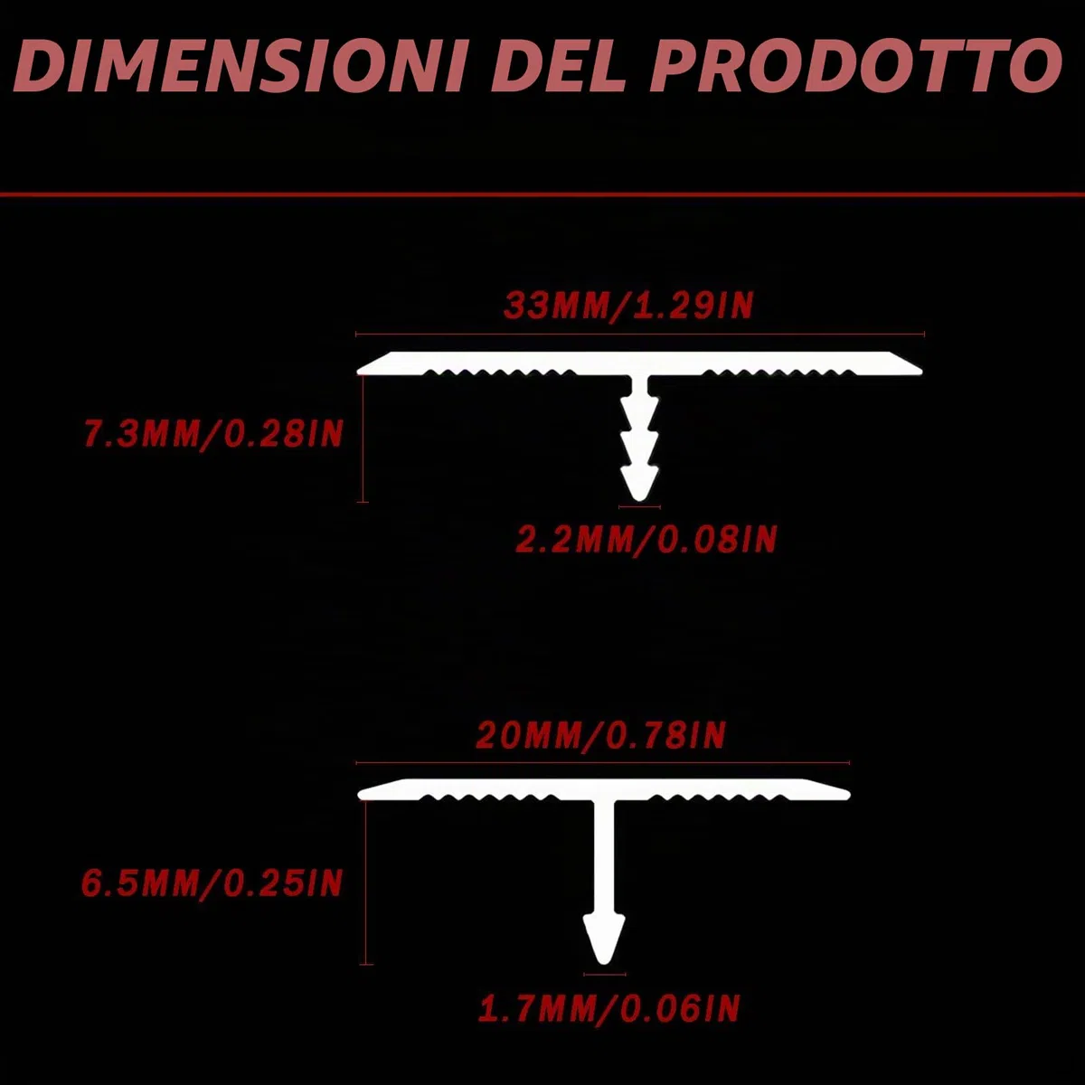 3 Pezzi Profilo Di Transizione A Forma Di T - Soglia Universale Da 90cm Per Pavimenti Laminati, Legno E Piastrelle - Striscia Divisoria Per Transizioni Fluide E Senza Interruzioni(Helle Eiche,