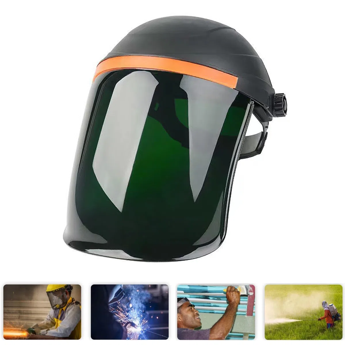 Tyenaza Casco di Saldatura, Casco con Cappuccio per Saldatura, Maschere di Saldatura UV Protettive al Plasma Casco di Taglio per Saldatura Schermata ad Arco e Gas Argon
