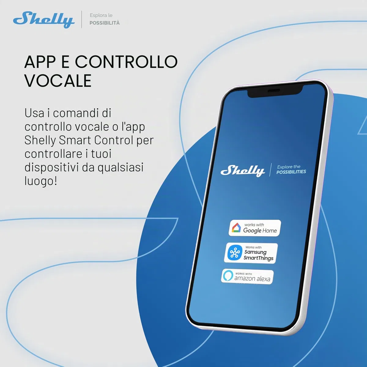 Shelly Plus 2PM interruttore Relè Wi-Fi a 2 canali, consente controllo di luci e interruttori o apertura e chiusura di tapparelle e misurazione della potenza rilevata, nero