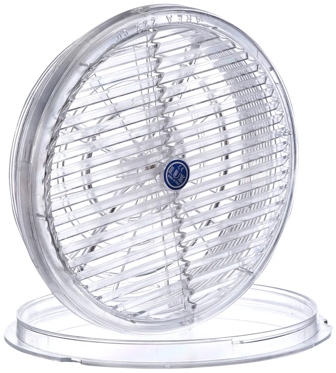 LMT 27490-20 Aereatore per Vetro Modello AEF, con Griglia, Diametro 200 mm