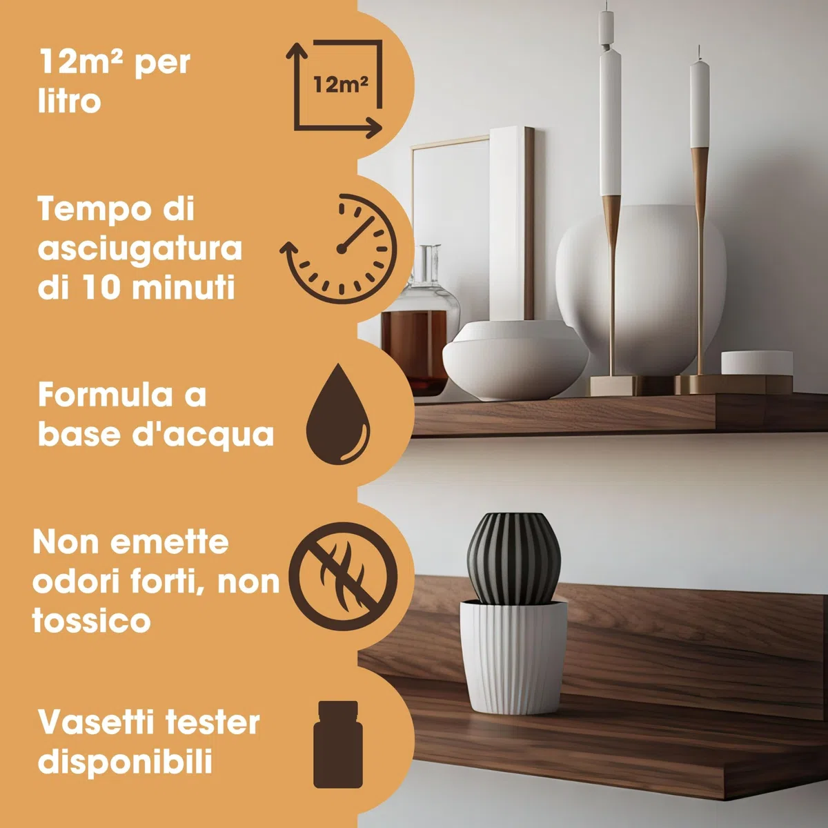 Furniture Clinic Mordente per il legno (rovere scuro) - Ad asciugatura rapida, altamente concentrato e facile da applicare - Mordente per tutto il legno interno o esterno - 250ml