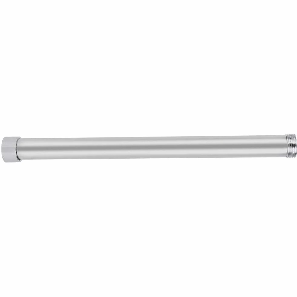 Tubo doccia, tubo di prolunga doccia con filettatura interna da 3/4 pollici e resistente all'usura per supporto doccia da bagno