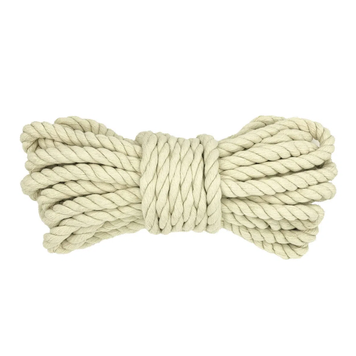 Corda spessa 12mm macramè corda bianca 10M morbida corda di cotone per giardino corda macramè kit appendiabiti per piante beige