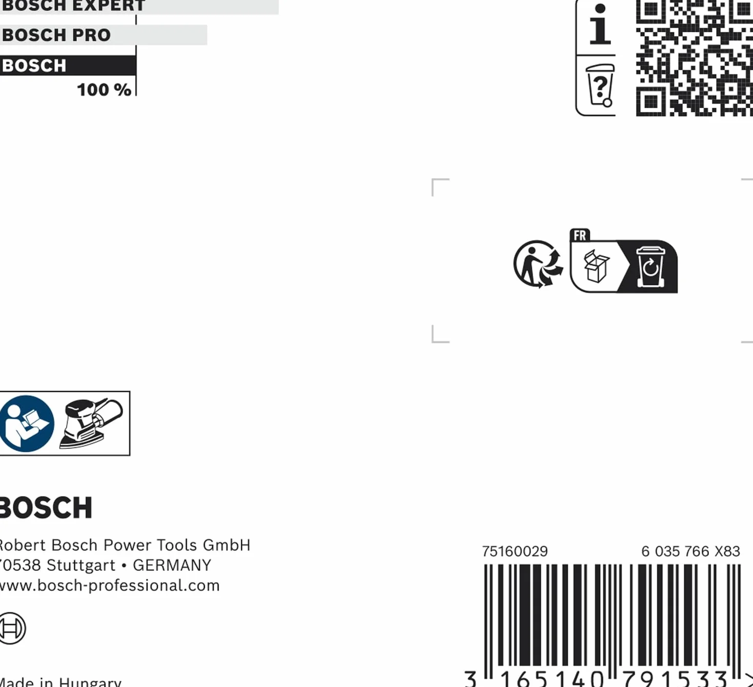 Bosch Home and Garden 2609256D20 Piastra di Levigatura, Nero, Dimensioni: 102 mm x 62/93 mm
