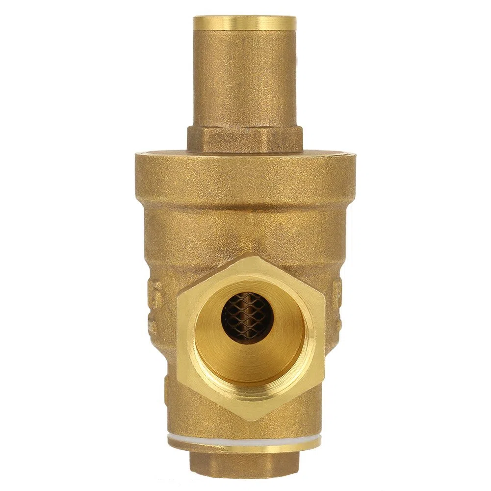 Ottone Regolabile Riduttore valvola di controllo pneumatica valvola di controllo manuale di Pressione Dell'acqua Regolatore Valvola Rubinetto Valvola Limitatore Idraulico Discussione DN25 1 (DN15)