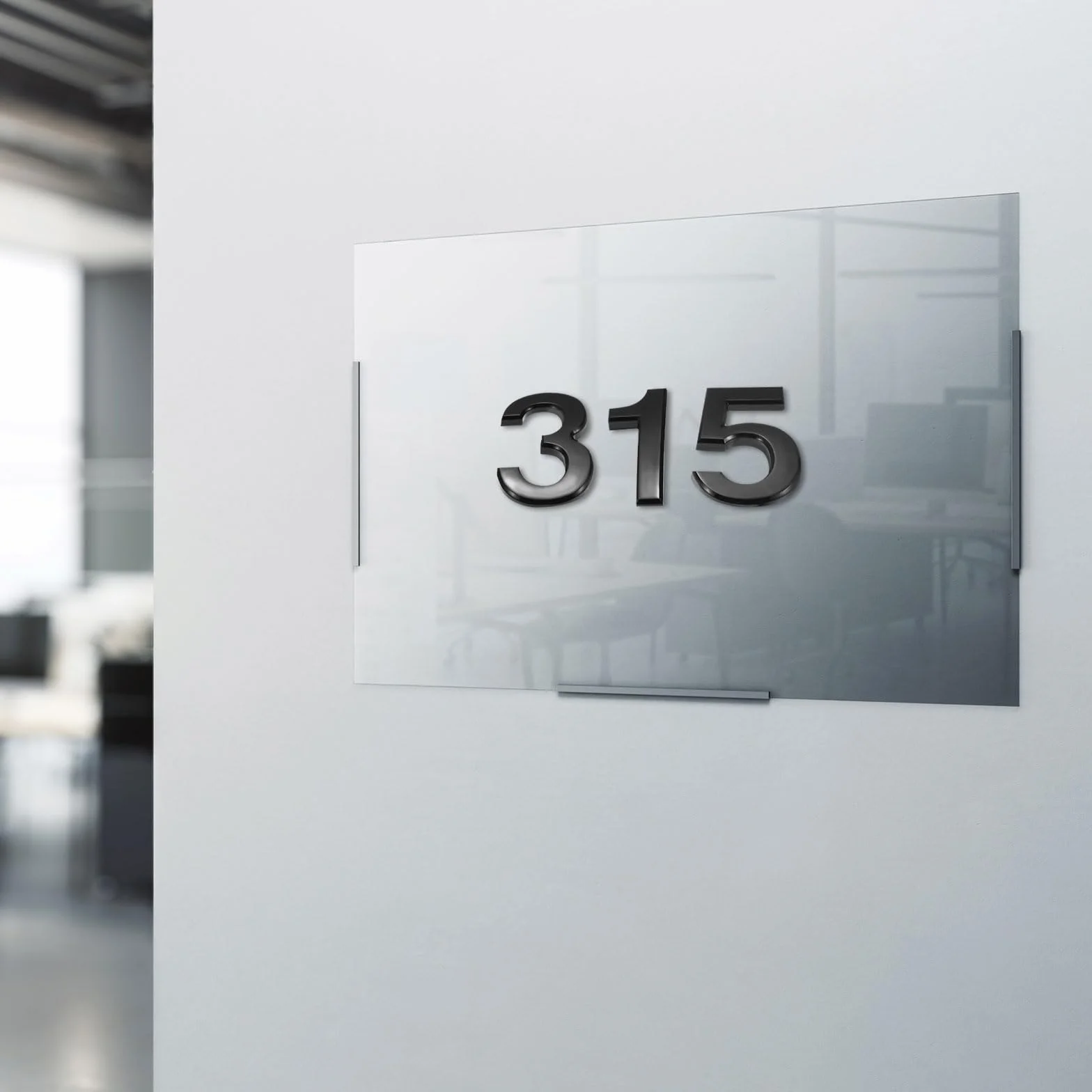 PATIKIL Numeri Civici 3D Cassetta Postale Numeri 0-9 per Esterno 10pz Porta Indirizzo Numeri Lettera Autoadesivi Largo per Casa Appartamento Ufficio Hotel Camera Posta Segno Bronzo