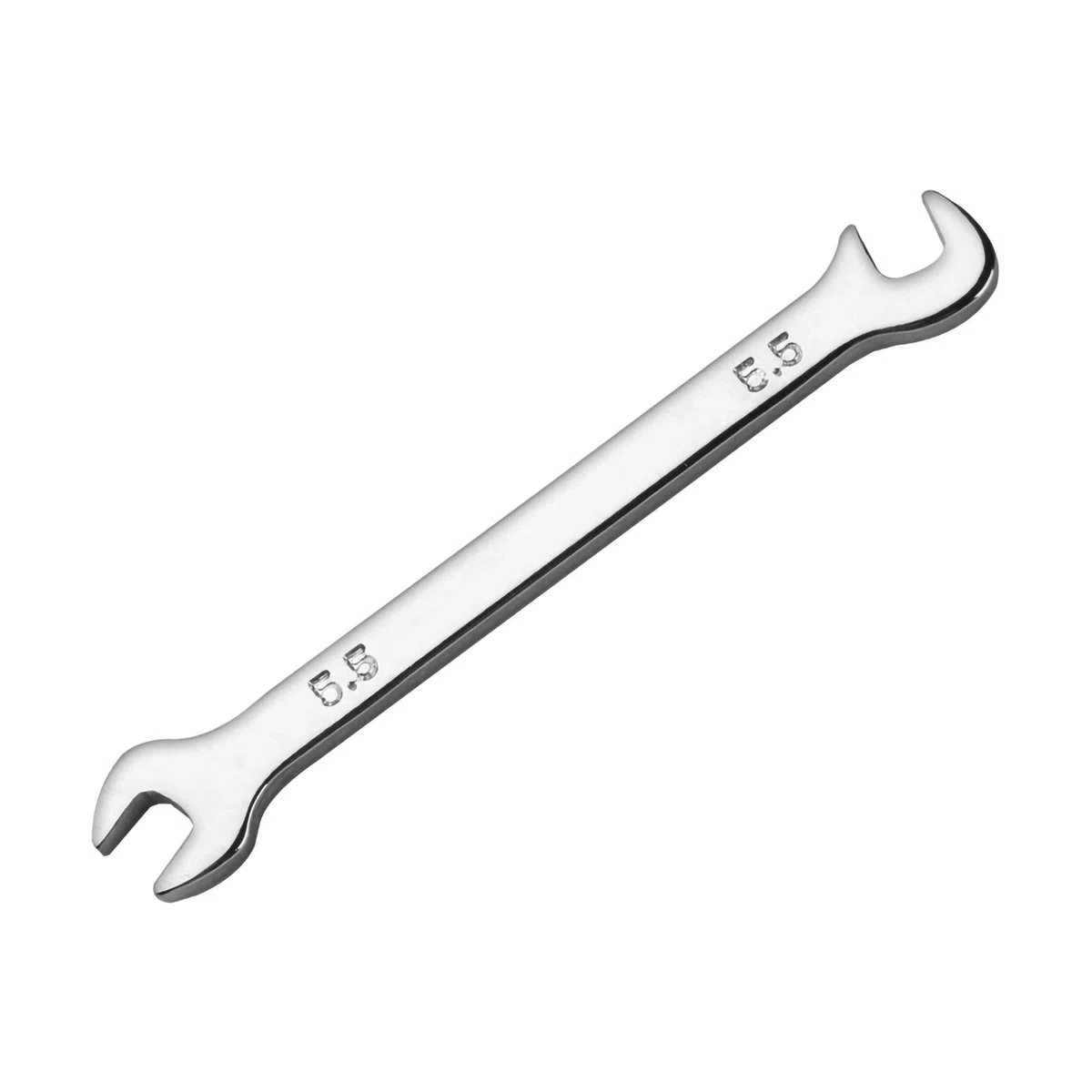 Larcele Mini Chiavi Combinate Metriche, Set di 7 Chiavi a Forchetta Doppia 3-5.5 mm, Acciaio CR-V MNBS-07