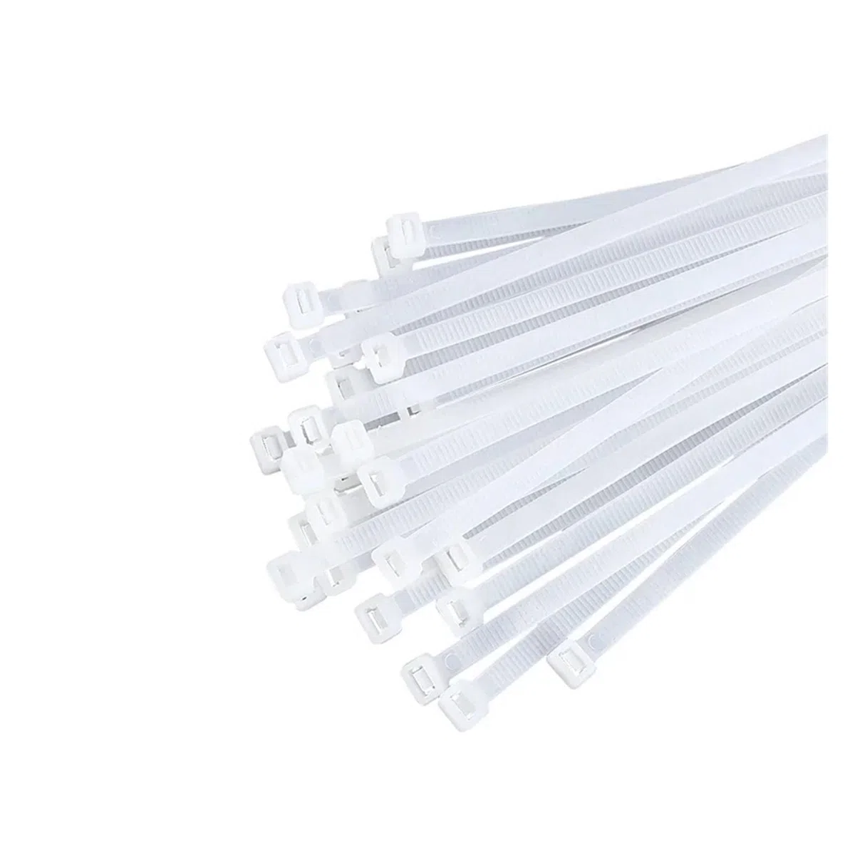Fascette autobloccanti, fascette in nylon, fascette stringicavo, chiusure rapide in plastica resistenti, alta temperatura(5x300mm)