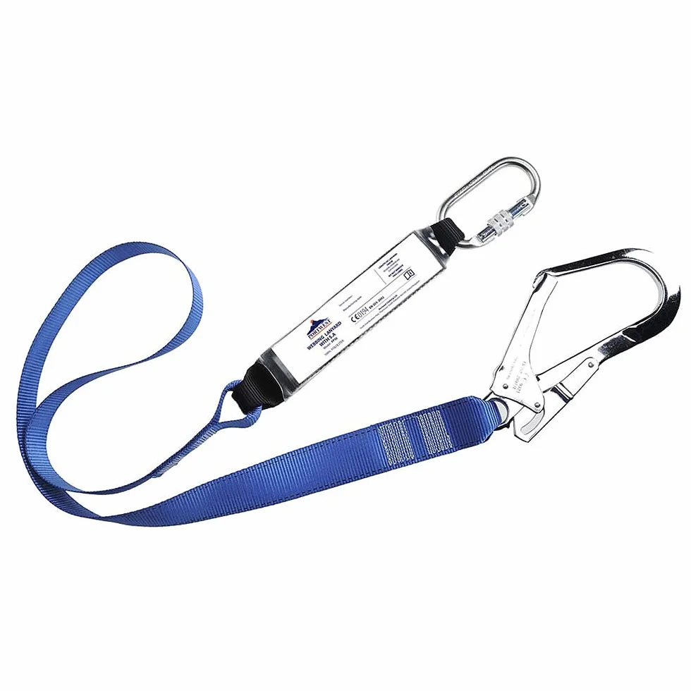 Portwest FP50RBR Cordino a Cinghia con Assorbitore, Blu