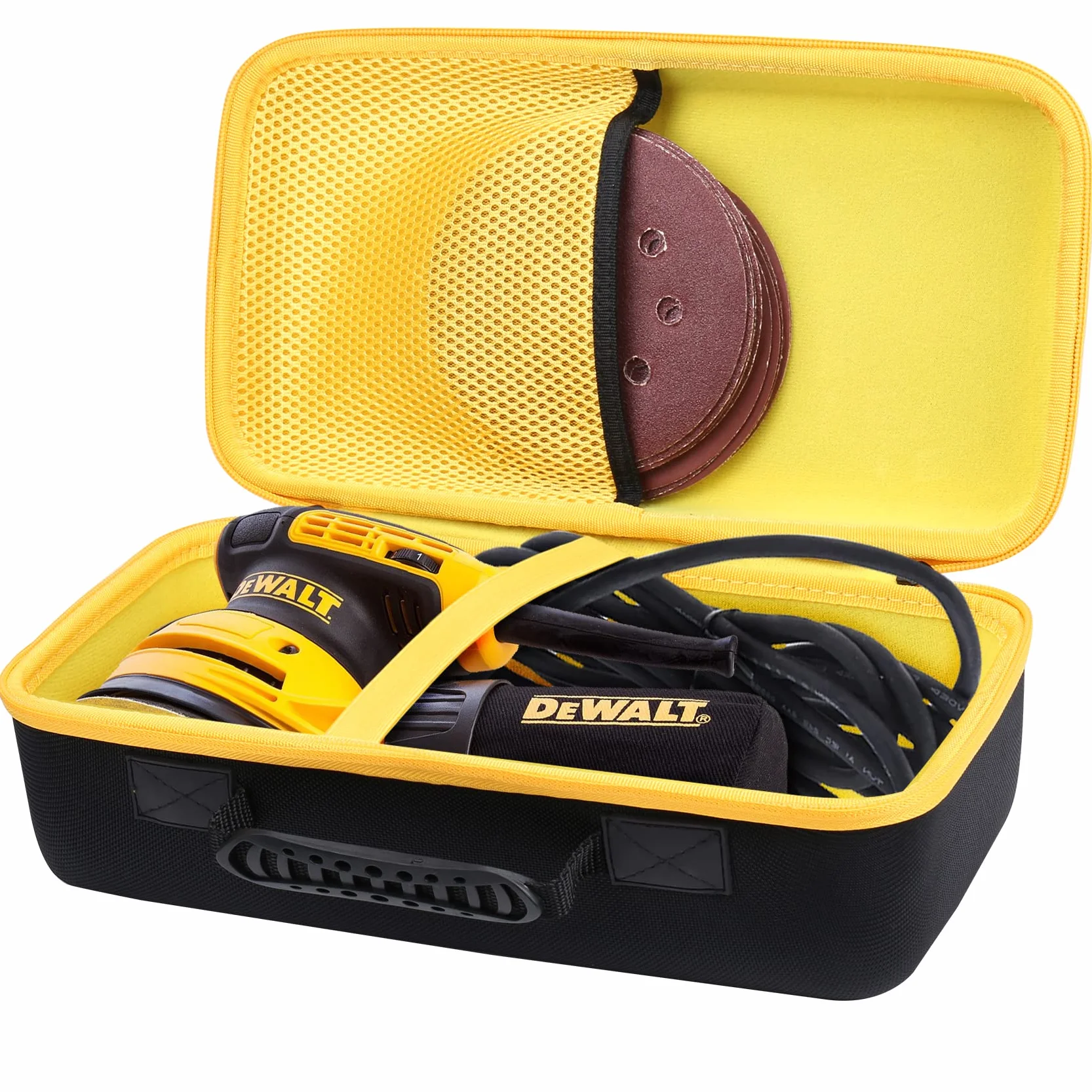 Khanka Custodia rigida per DEWALT DWE6423-QS Levigatrice Roto-Orbitale (Solo Custodia)