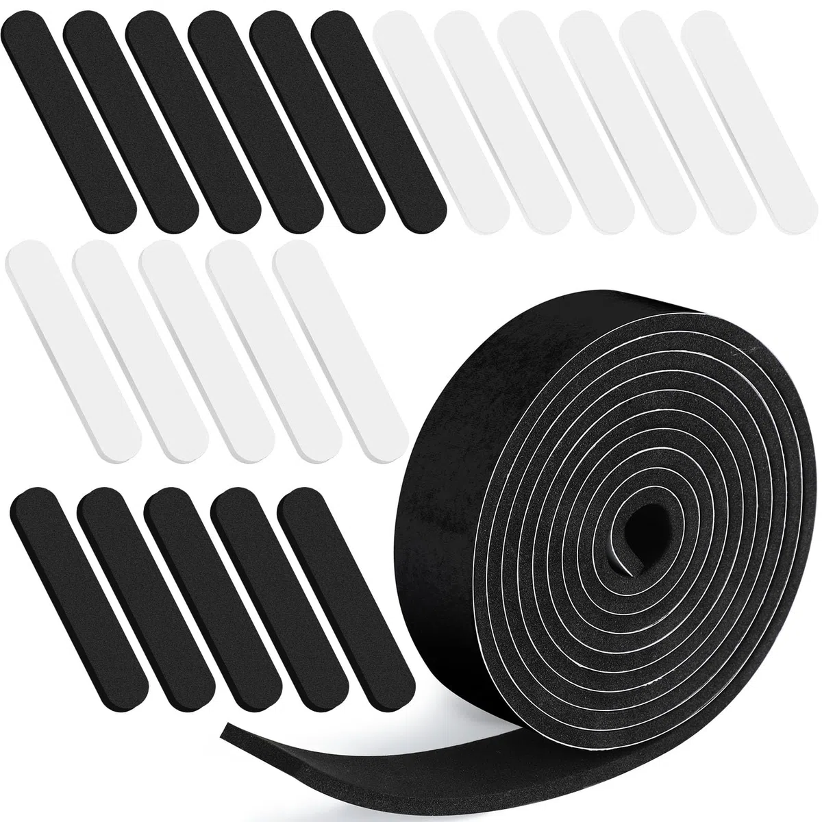 Outus 23 pezzi di nastro per cappelli riduttori di nastro adesivo in schiuma (colori tradizionali)