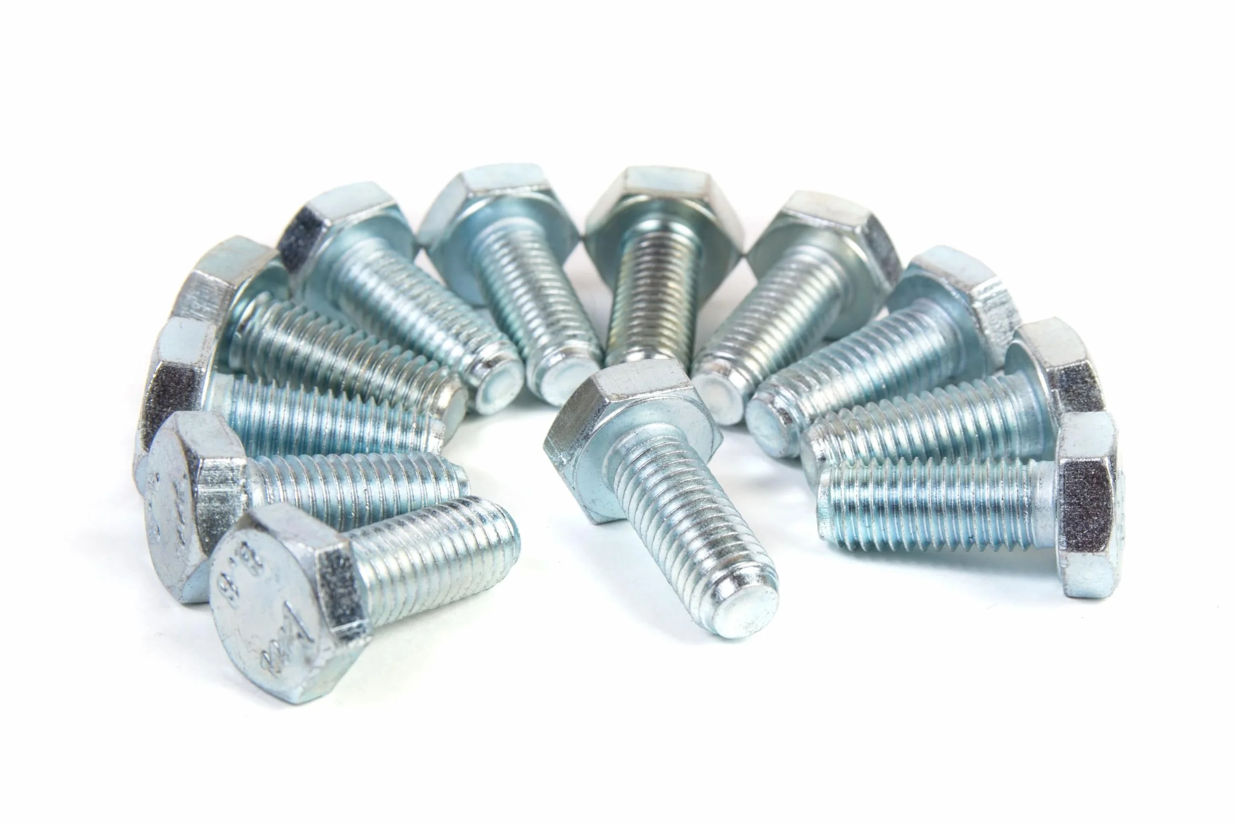 25 viti esagonali DIN 933 ISO 4017 galvanizzate galvanizzate 8,8 viti per macchina M10 x 40 mm