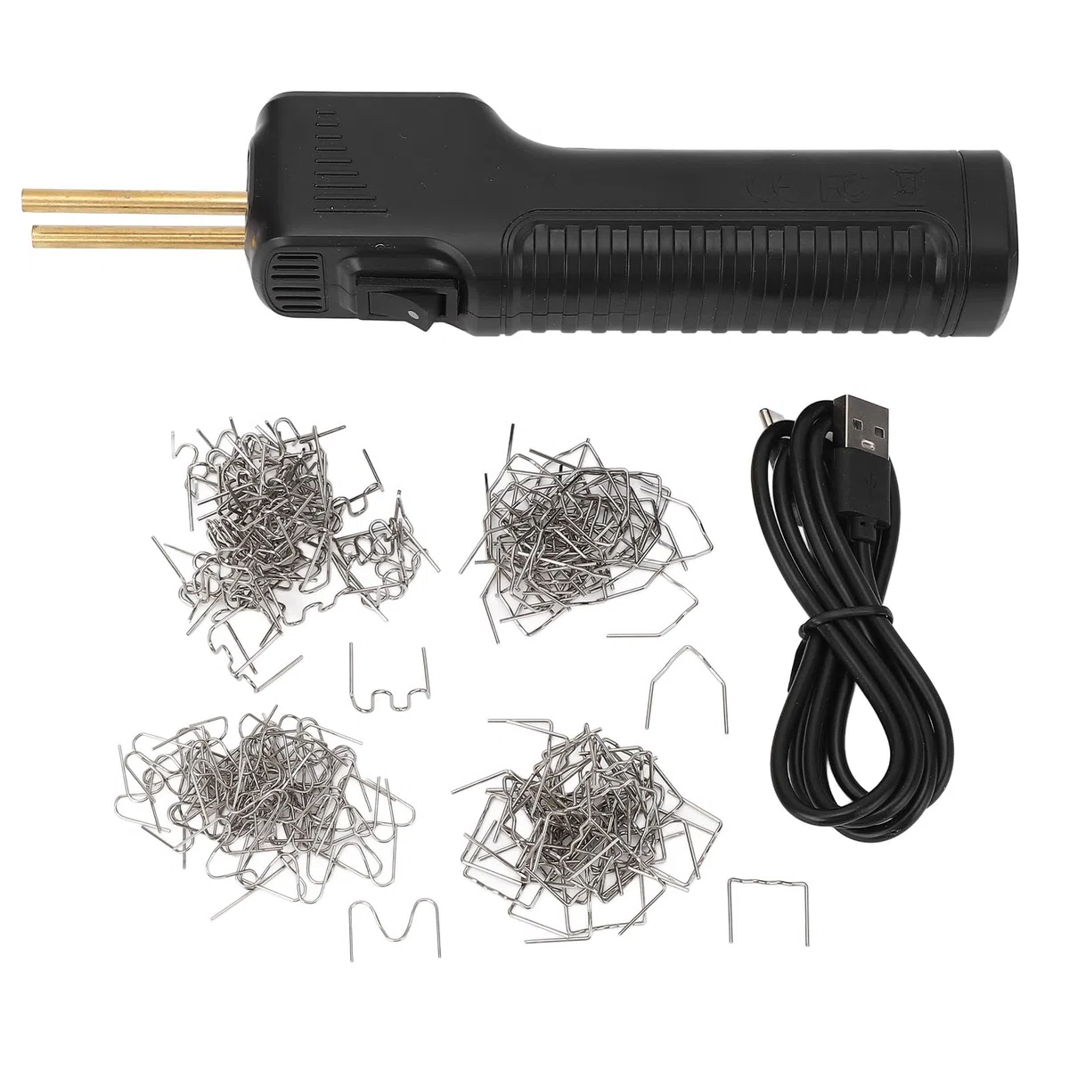 Pistola di Ricarica Portatile Senza Fili Portatile per Saldatrice di Plastica, Kit di Riparazione per Paraurti per Auto, per Riparazioni Automobilistiche