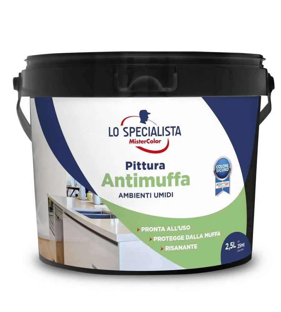 PITTURA ANTIMUFFA 2,5LT BIANCO