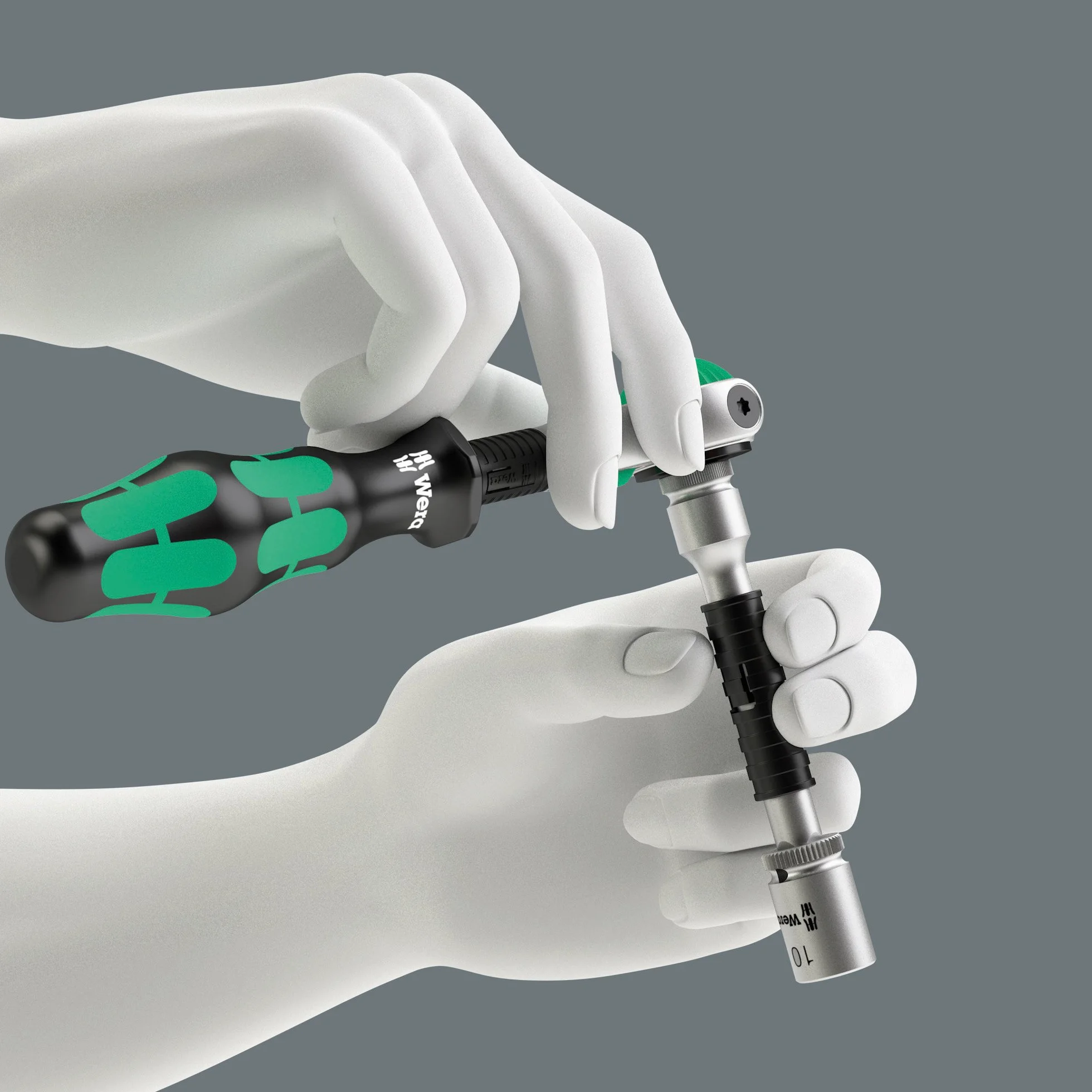 Wera, Extensión Zyklop con manguito de giro rápido, 1/2" 8794 LC