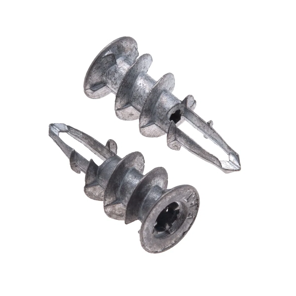 Tasselli per cartongesso Driva, 50 pezzi tasselli in lega da 15 mm x 29 mm, elementi di fissaggio per cartongesso, tasselli in gesso, tasselli per cavità, fissaggi in alluminio - tasselli da avvitare