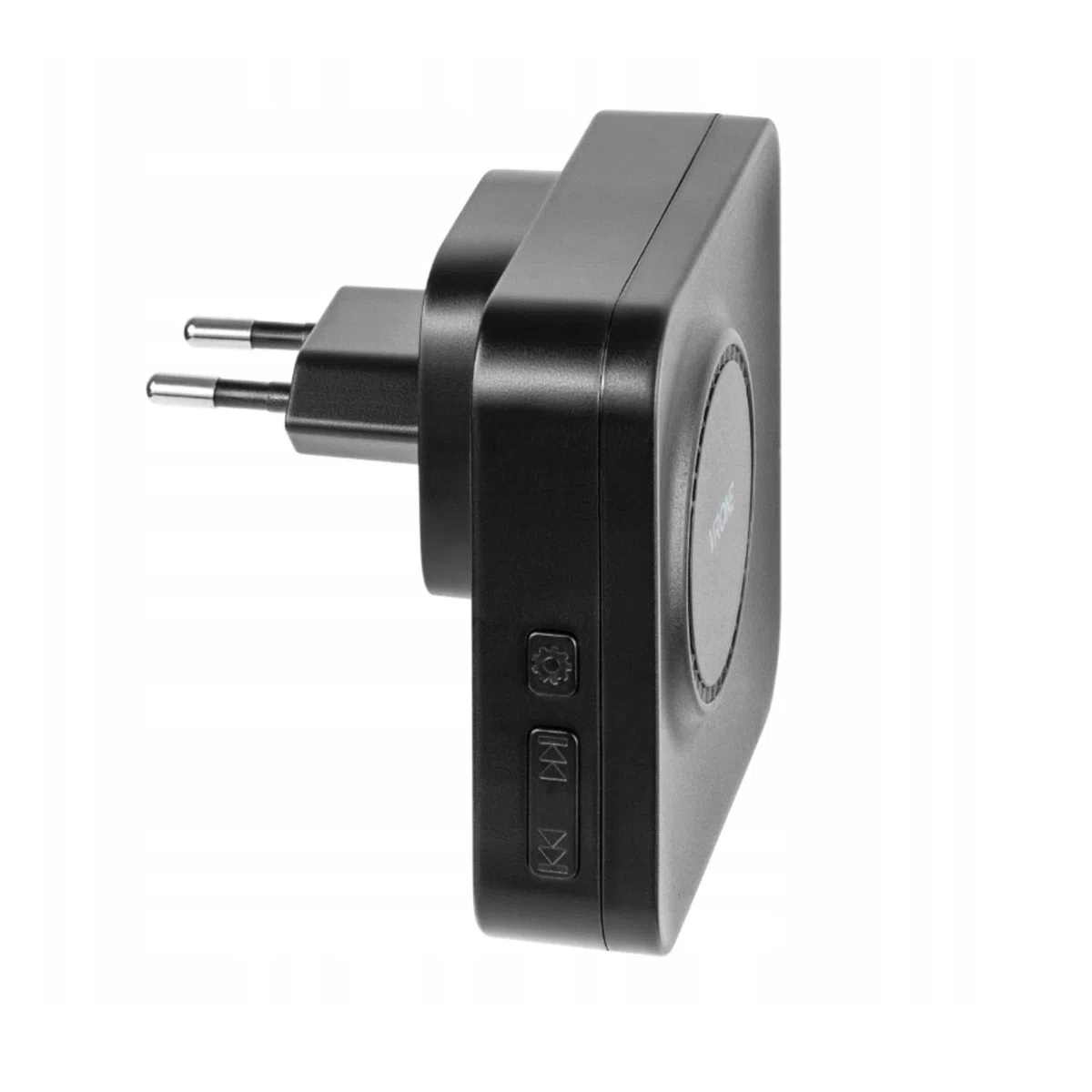 Virone TELERO AC Campanello Senza Fili da Esterno - Non Richiede Batterie - 39 Suonerie - 4 Livelli di Volume max.100dB - Campanello per Anziani - 230V Portata fino a 200m IP44