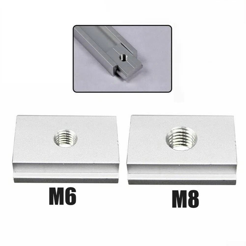Scivolo per guida per la lavorazione del legno 500 mm con viti autofilettanti, guide a T Set di guide in lega di alluminio con cursore e maniglia per utensili per la lavorazione del legno