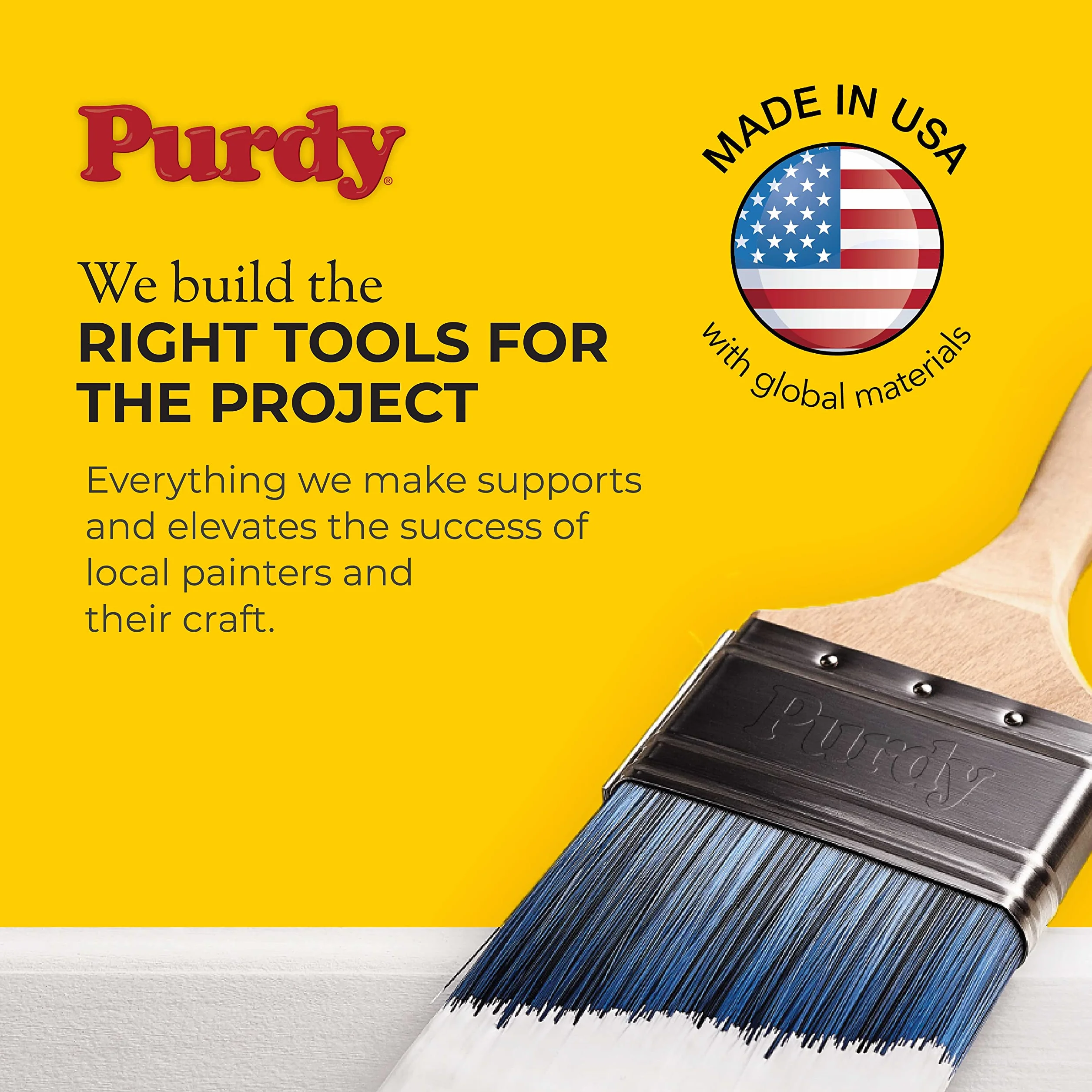 Purdy 144152530 XL Elite Series Glide Angular Trim Paint Brush, 7,6 cm