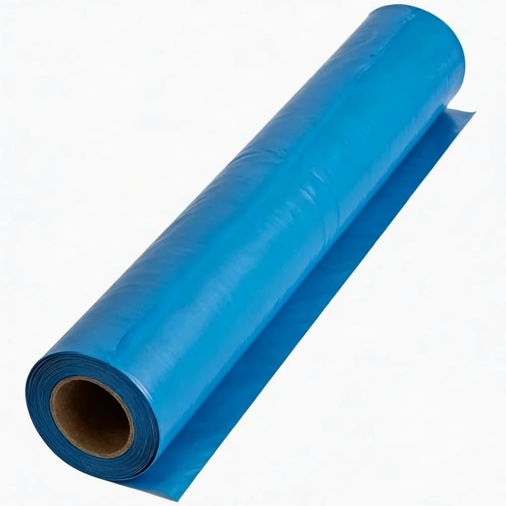 PE125 Foglio barriera al vapore 2m x 25m (50m²) Membrana barriera al vapore Foglio per tetto come barriera all'umidità e isolamento Foglio PE
