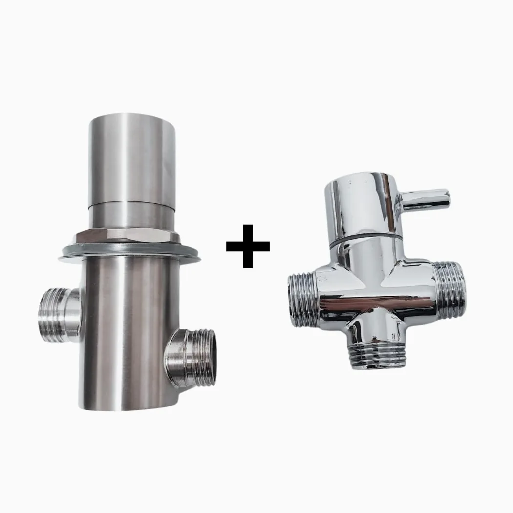 RUBINETTO A PULSANTE NON TEMPORIZZATO,PER LAVELLI INOX COMANDO A GINOCCHIO, PIEDE, MANO PER LAVELLI, DOCCE, FONTANE 1/2"