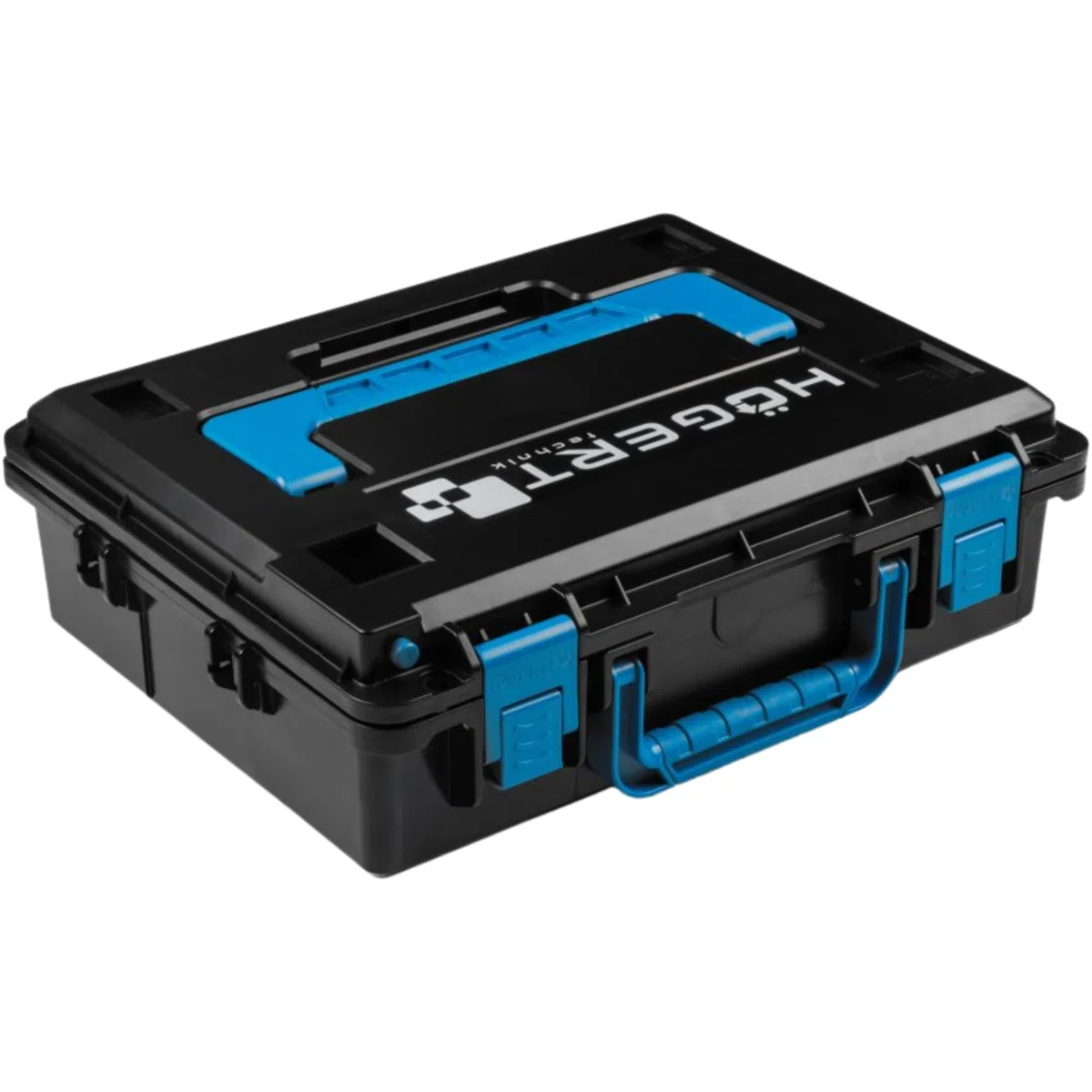 HÖGERT TECHNIK Trapano avvitatore a percussione brushless 18V 40 Nm, trapano compatto con 2 batterie 2 Ah, caricabatterie 4A e valigetta per cemento legno metallo