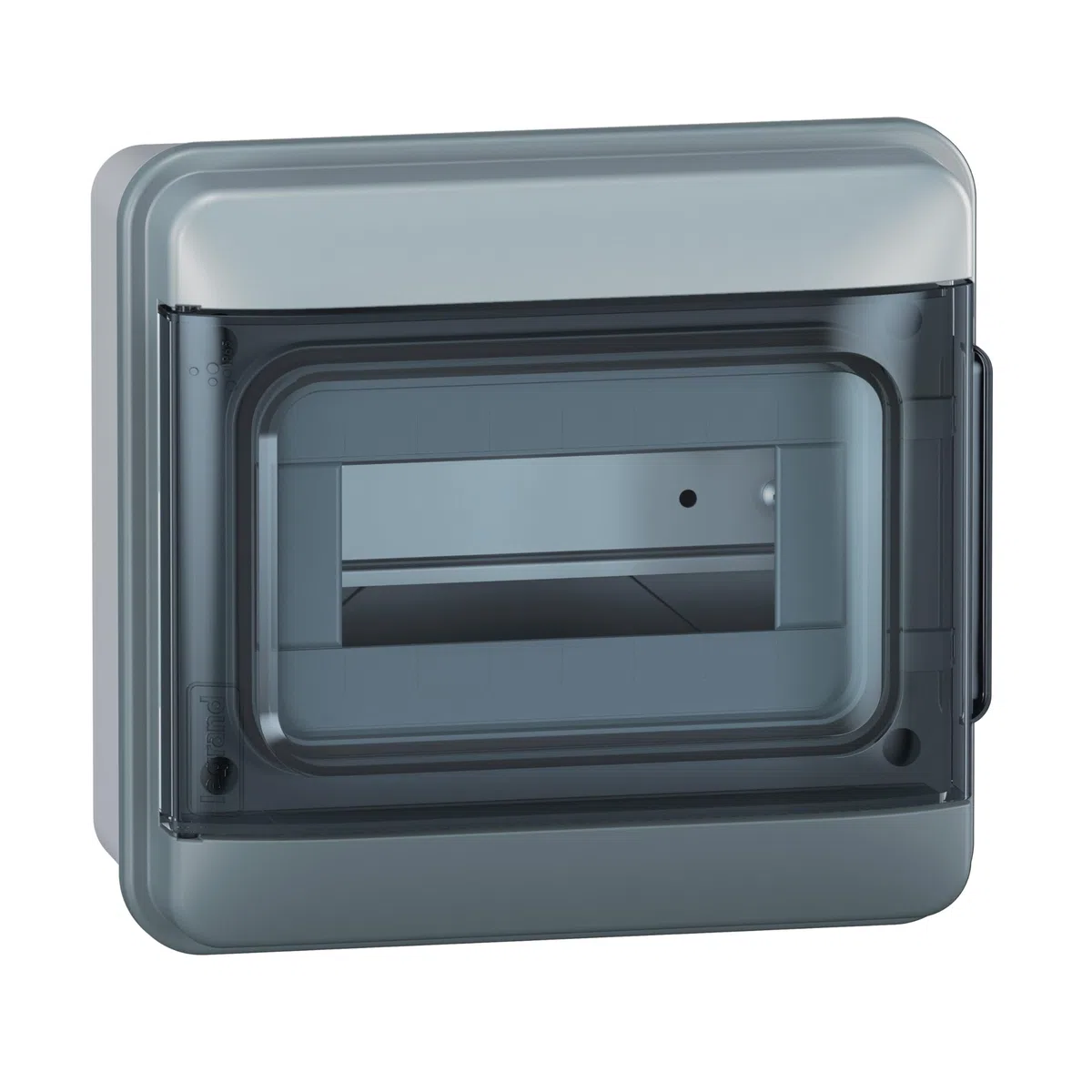 Legrand, Plexo S 601888 - Distributore per ambienti umidi, classe di protezione: IP65-IK07, 1 fila, 8 moduli, dimensioni: 200 x 213 x 106 (altezza x larghezza x profondità)