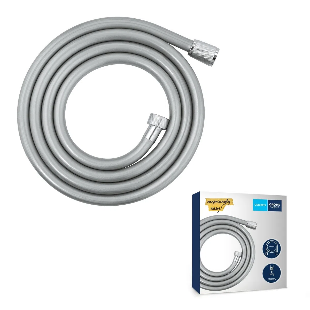 GROHE QUICKFIX VitalioFlex Comfort, Flessibile doccia, 2000mm, In metallo, 27173002