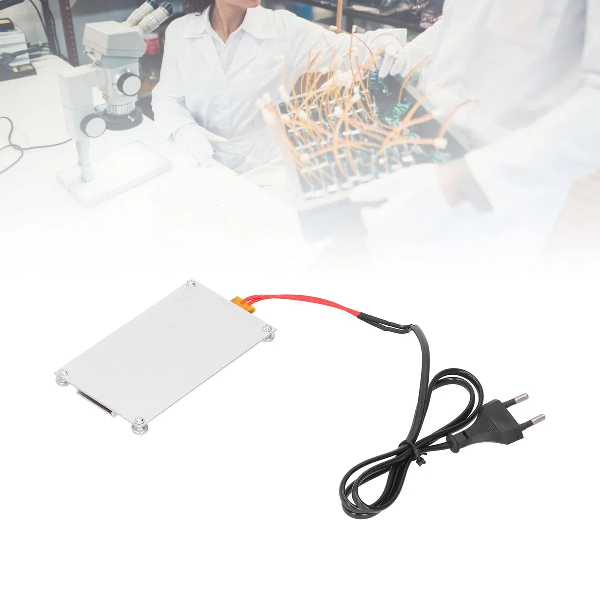Piastra Riscaldante PTC 600W 220V per Saldatura SMD Stazione di Riscaldamento per Rimozione Chip LED Riparazione Elettronica Professionale