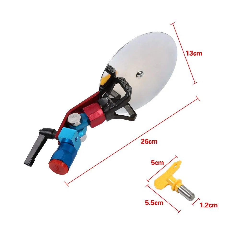 Kit ugelli per verniciatura Strumento accessorio guida spray universale con ugello per vernice airless da 7/8 pollici Utile
