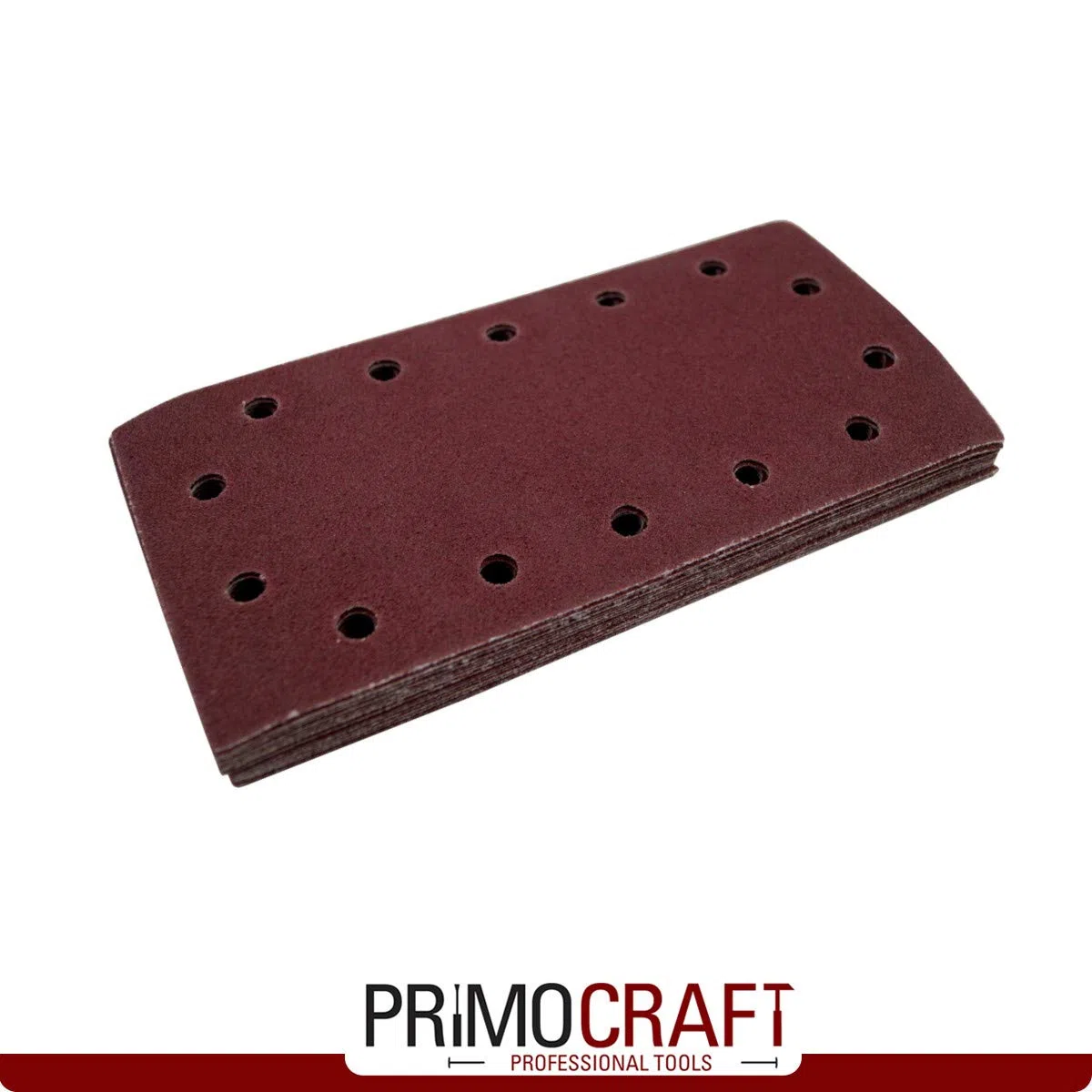 80 fogli di carta vetrata, 115 x 230 mm, per levigatrice orbitale, 14 fori, con a gancio e anello, grana 40/80/120/180/220, set di 80 fogli abrasivi