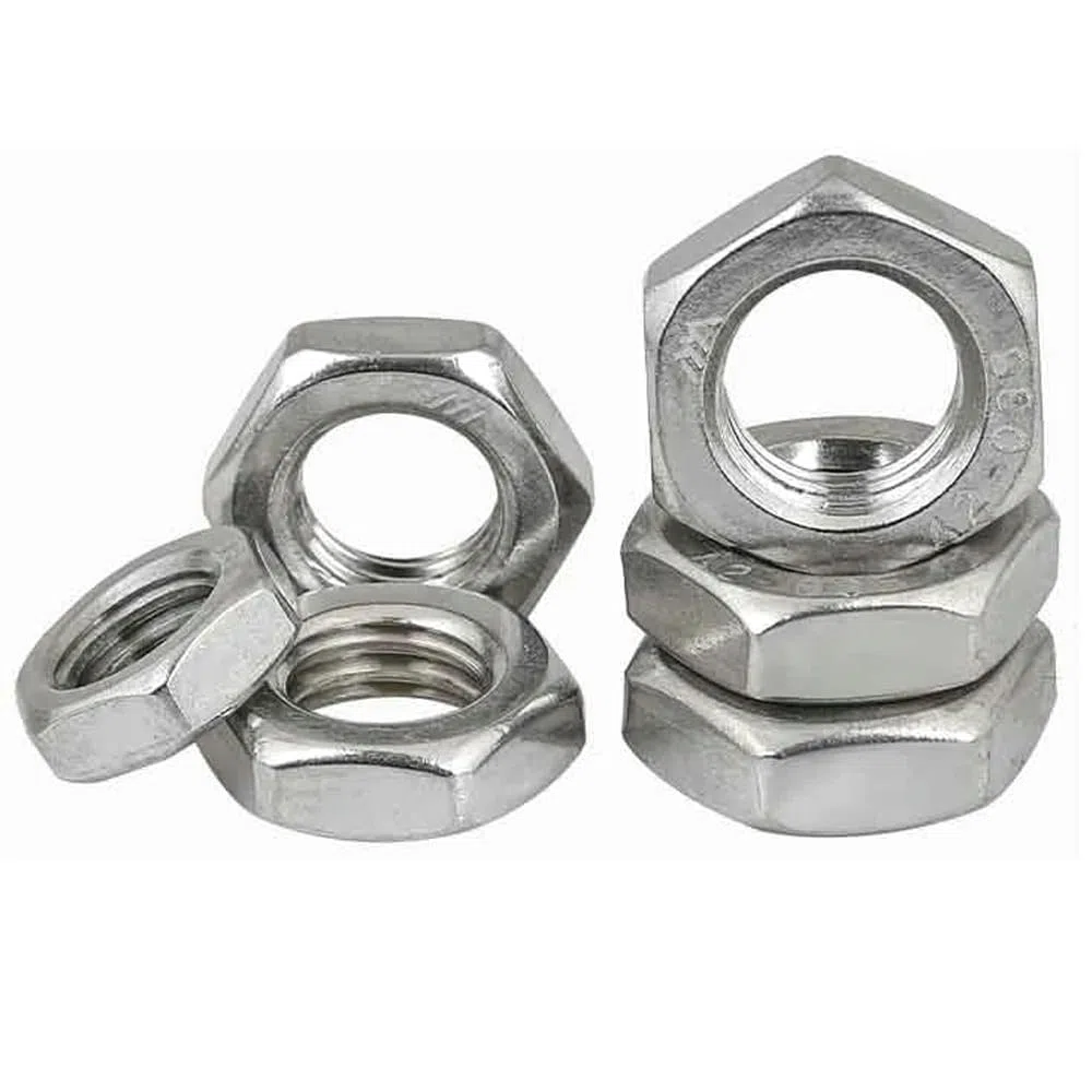 Acciaio Inossidabile US DADO SUFAGHE SHEX FILLO FINE GRANDE, UNF 5/16-24 (10pcs)