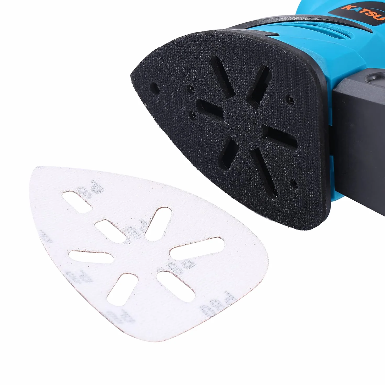 KATSU Levigatrice Detail Elettrica 180W 15000RPM Levigatrice Mouse Multifunzioni con Aspiratore di Polveri e 20 Pezzi Carte Abrasive per Levigare Lucidare 100176