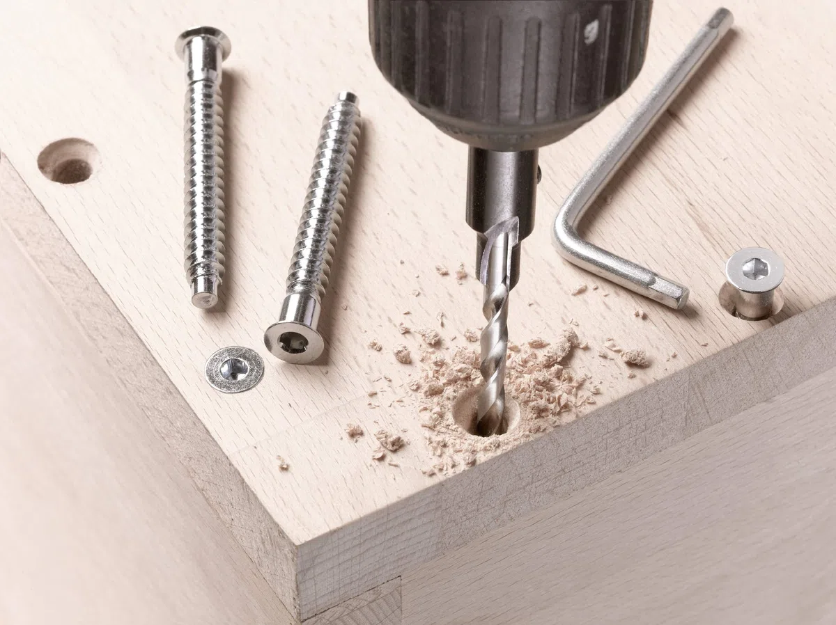 kwb Drill in legno 5126-04 con serpente profondità