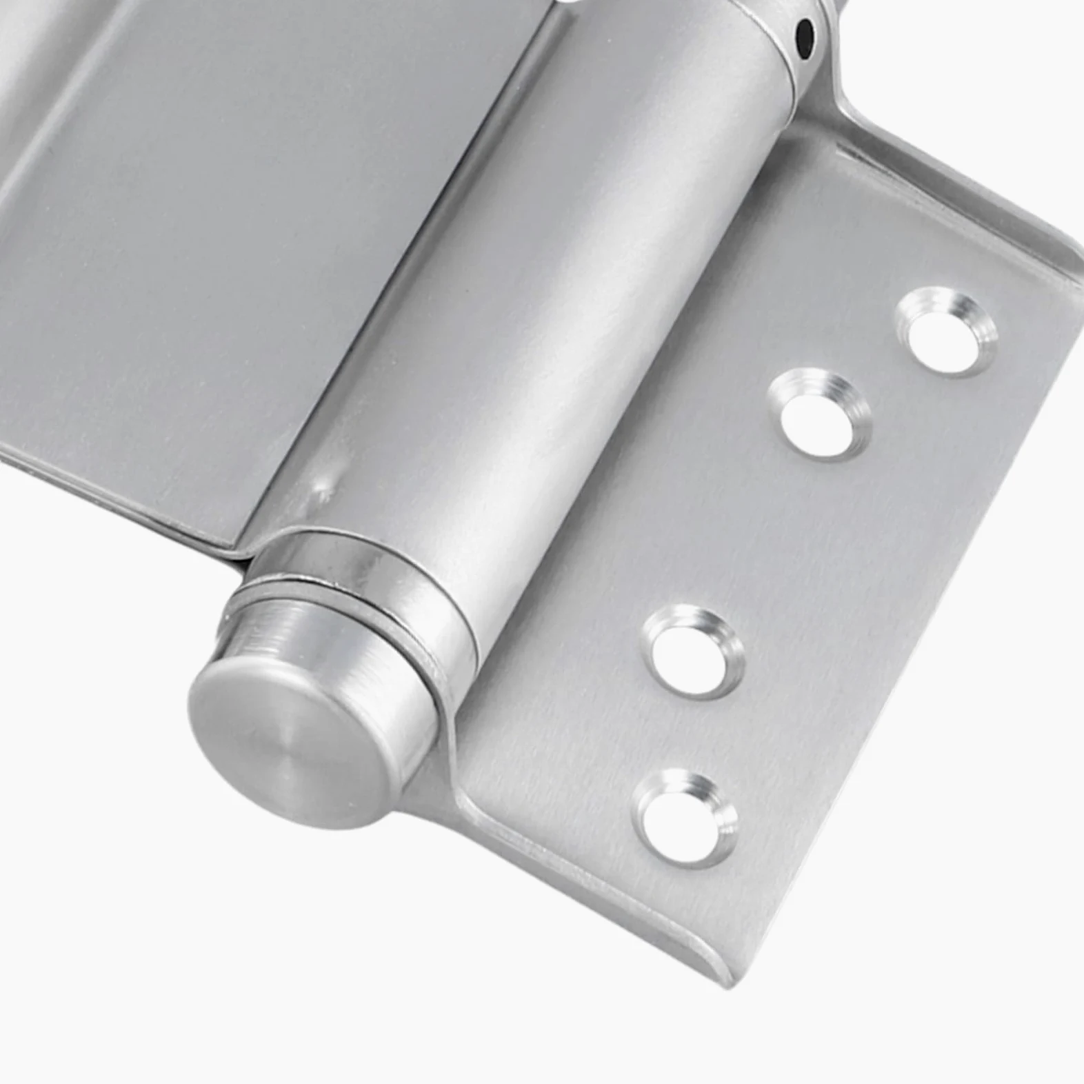 FUNSUEI 4 pezzi 75 mm di nastro per porta a pendolo in acciaio inox, cerniere per porta a pendolo, per porta a pendolo, carico pesante