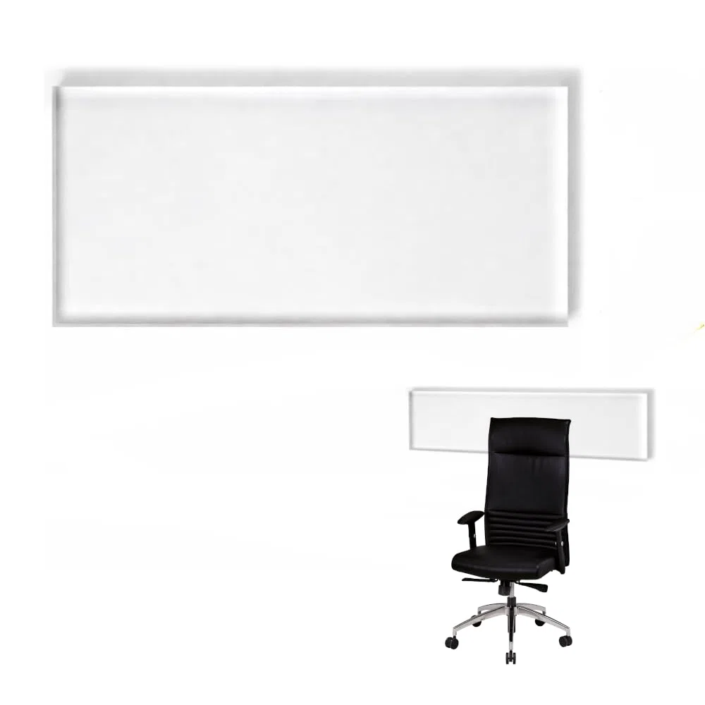 Battisedia in Plexiglass 1000x150x3mm con Biadesivo Fasce Paracolpi Salva Muro Parete Protezione