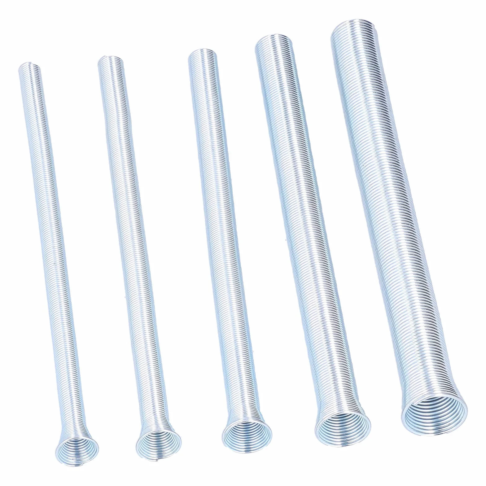 Set di Piegatrici per Tubi a Molla Elastica per Condizionatore D'aria, Materiali in Acciaio per Utensili, Super elasticità, Piegatura di Tubi in Rame e Alluminio di Varie
