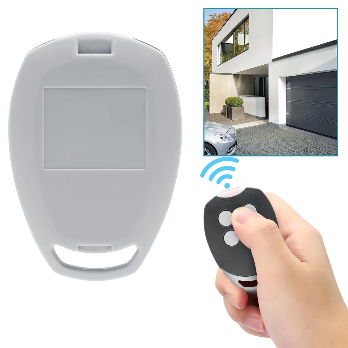 Telecomando per Cancelli, Set di 3 Telecomando per Porta Del Garage Per Ditec 433,92 MHz GOL4, BIXLG4, BIXLP2, BIXLS2, Telecomando Cancello a 4 Canali