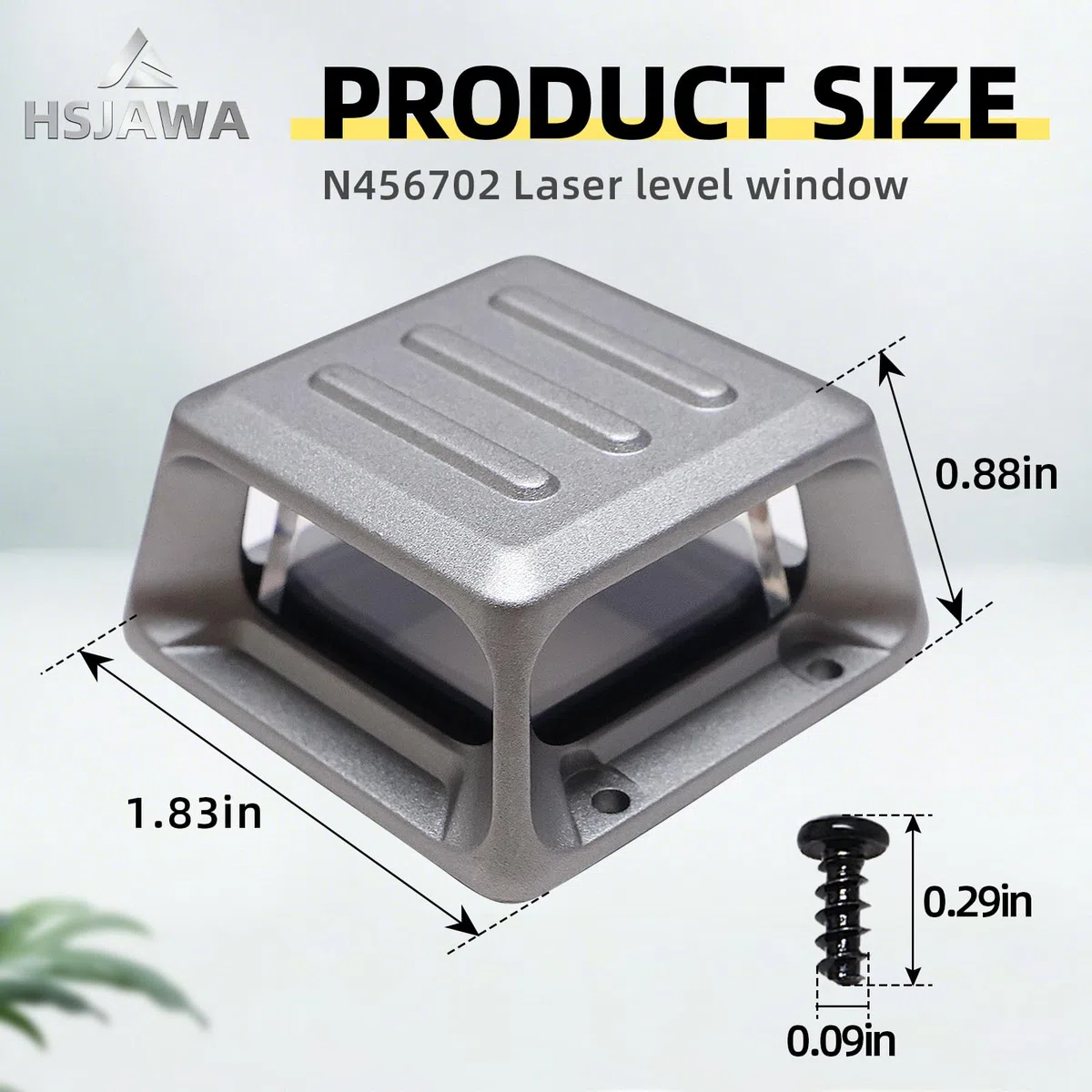 3PC N456702 Livella laser Windows DW089LR finestra di ricambio adatta per DeWalt DW0811LG DW0811LR DW089LG DCLE34030G-QU DW089LR DCLE34030G