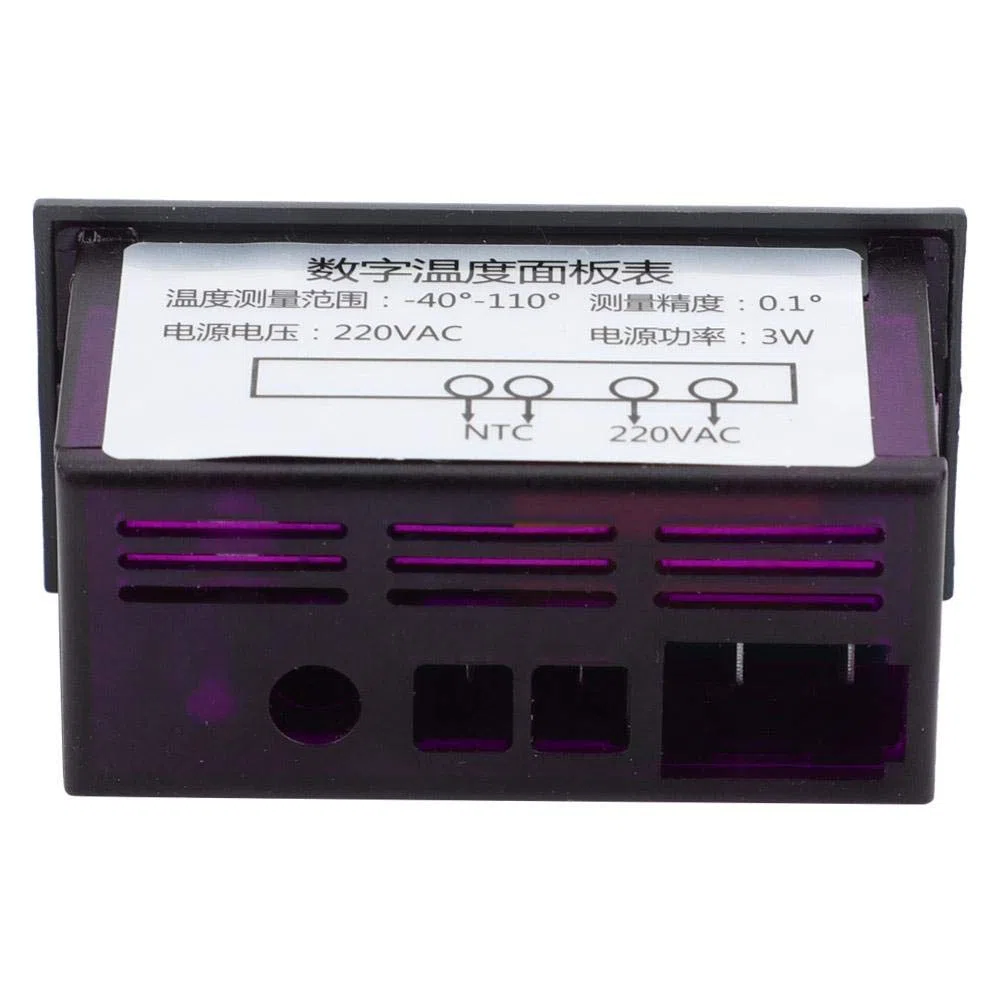 Termometro Digitale LCD Termometro, Indicatore Pannello Misuratore di Temperatura, -40 ℃ - + 110 ℃ Misuratore elettronico di umidità relativa alla temperatura