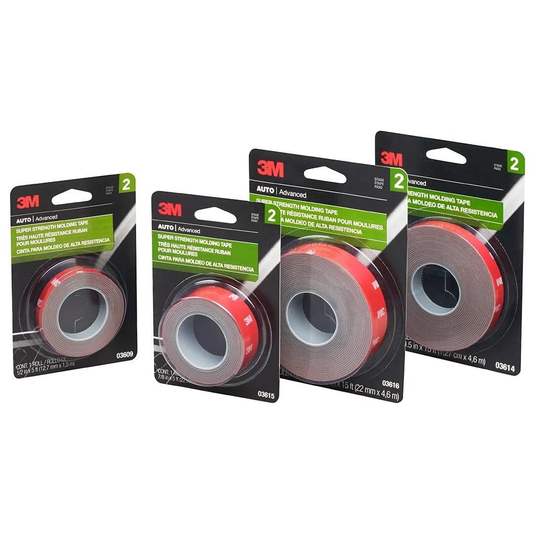 3M Super Strength Molding Tape .5" X15'-