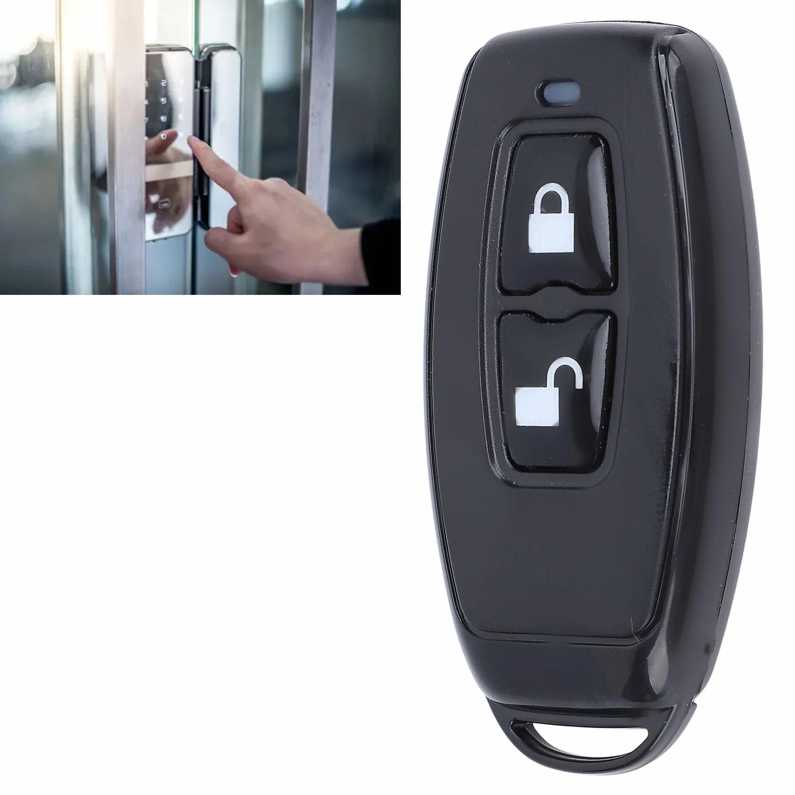 Portachiavi Wireless per Tutti i Prodotti TTLOCK, Distanza di Trasmissione 2,4 GHz, Distanza di Trasmissione 15 M, Controllo Regolare, Telecomando per Accesso Senza Chiave