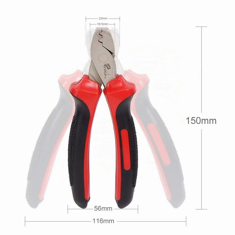 Croch Pesca Pinza Crimpatrice + 300 Maniche Antiscivolo a Cilindro Singolo in 7 Diverse Dimensioni