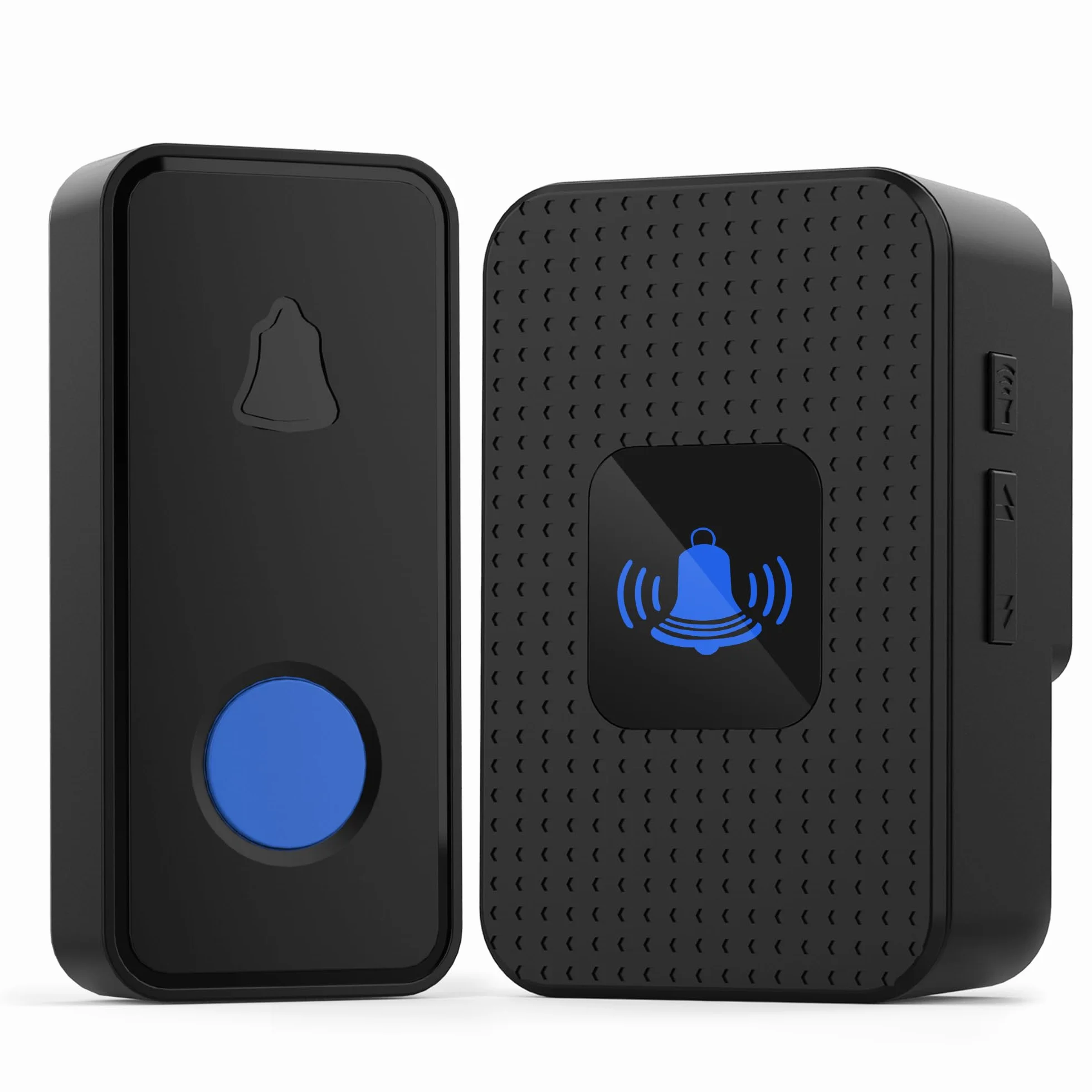 Campanello Senza Fili da Esterno, Campanello Wireless Impermeabile IP55, 55 Suonerie, 5 Volume Regolabile, Indicatore LED, Portata 300M, Wireless Doorbell per Casa Ufficio Ristorante Govee Anziani