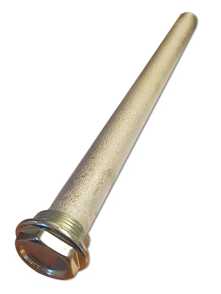 Anodo di magnesio per bollitori accumuli, connessioni 1"1/4 lunghezza 520 mm